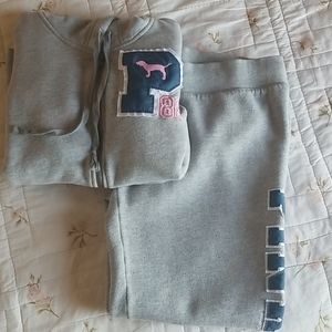 RESELL! VS Pink Sweatsuit Set